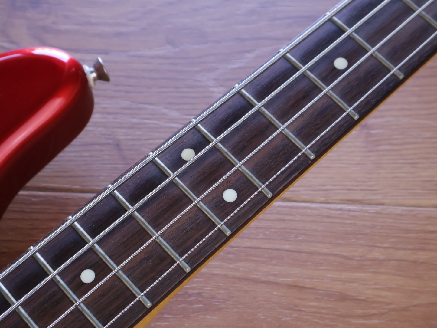 2011 FGN Fujigen Japan NPB100 Neo Classic Precision Bass (Candy Apple Red)