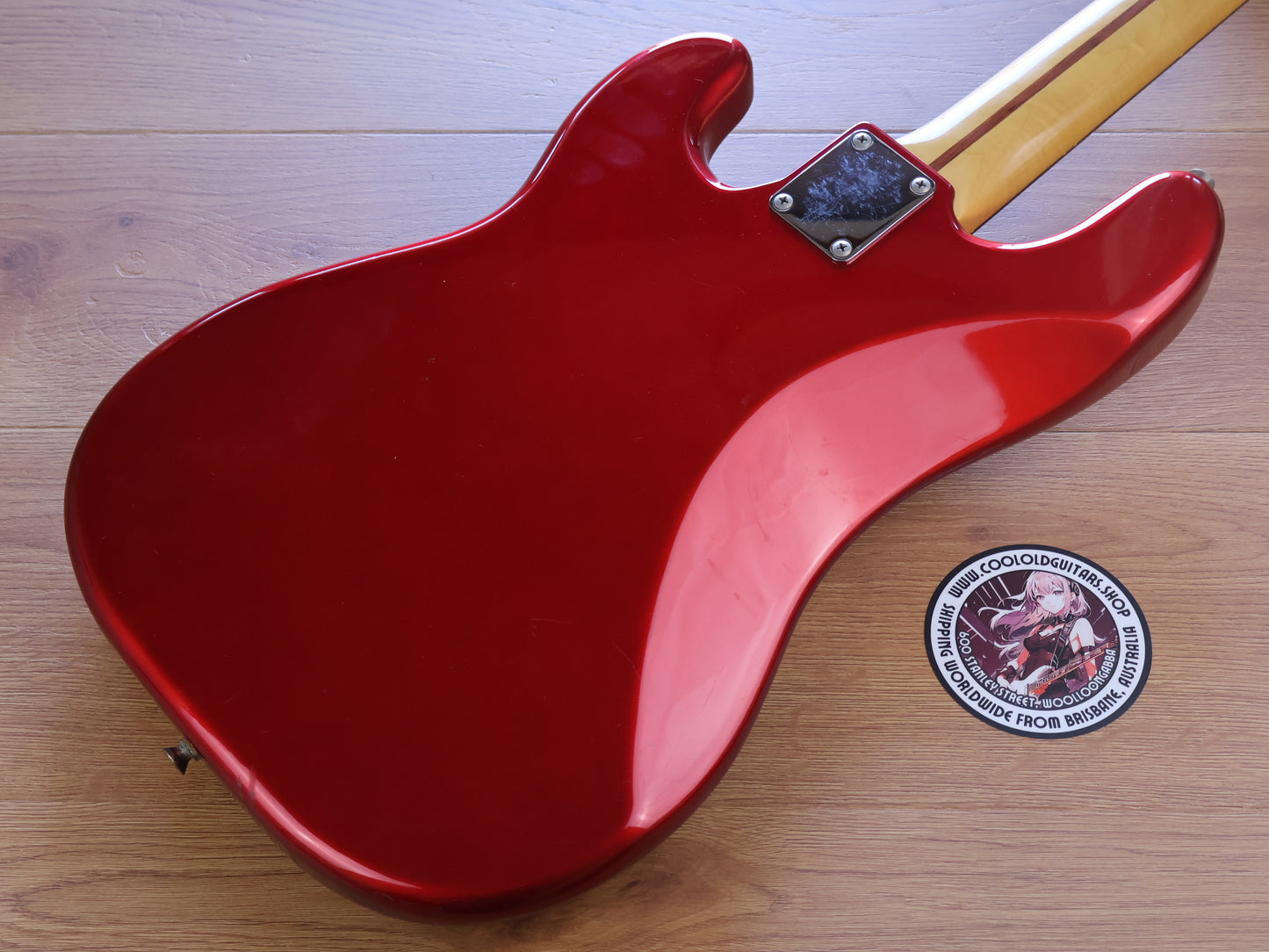 2011 FGN Fujigen Japan NPB100 Neo Classic Precision Bass (Candy Apple Red)