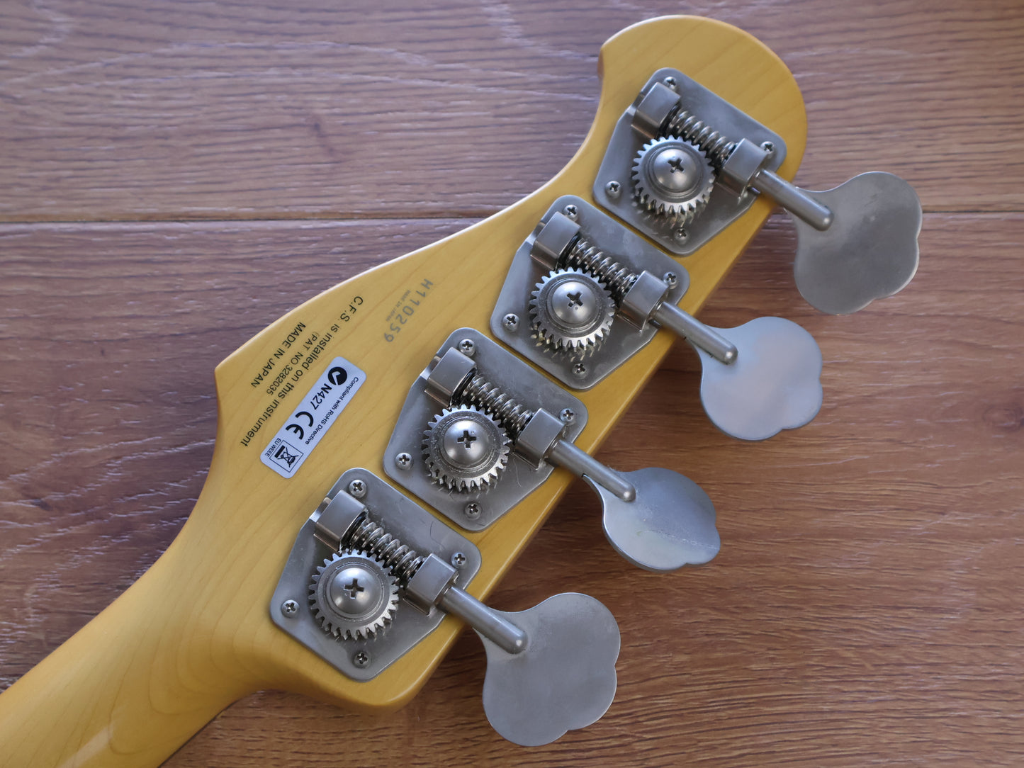 2011 FGN Fujigen Japan NPB100 Neo Classic Precision Bass (Candy Apple Red)