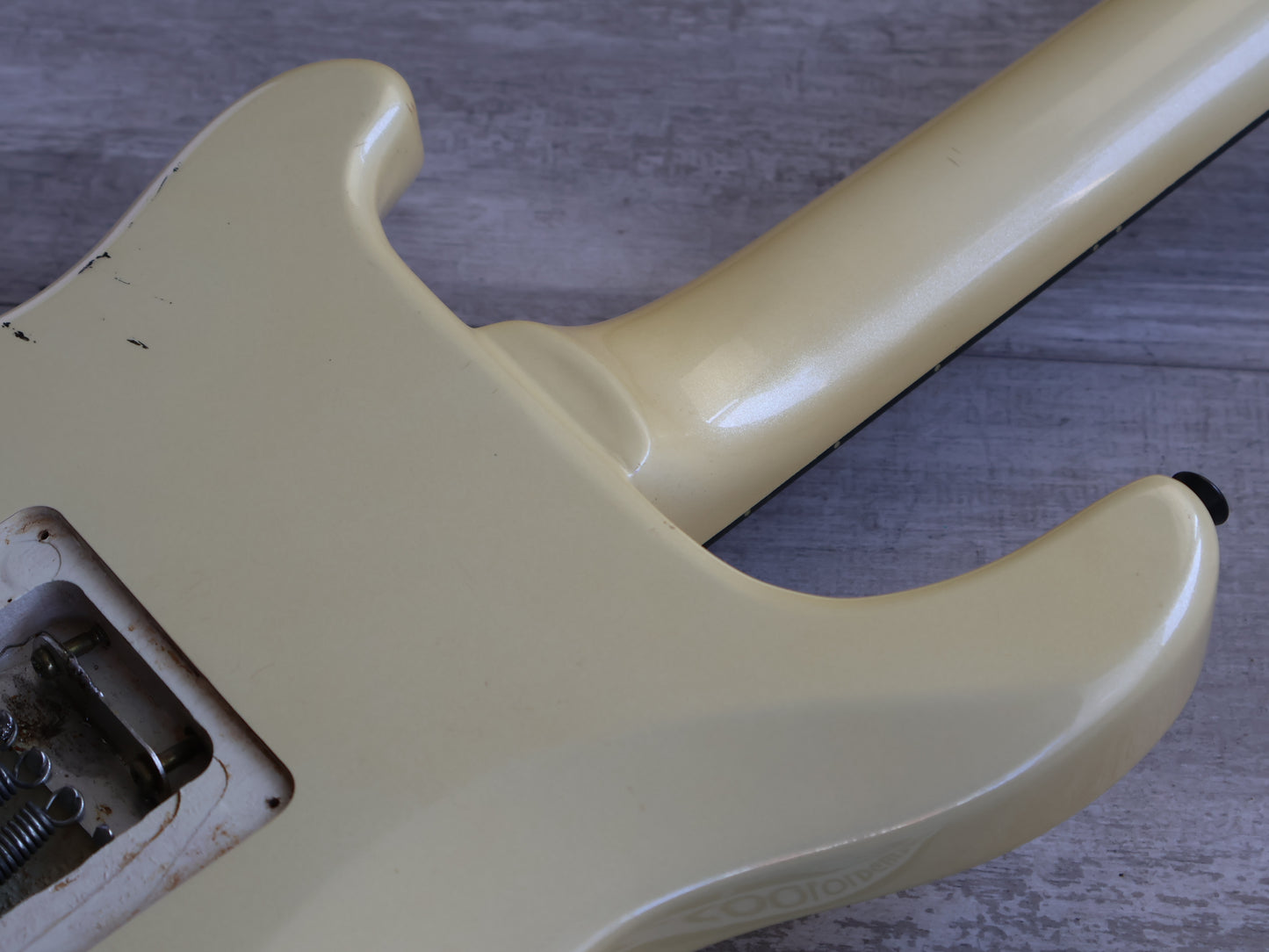 1990 Greco GPS-60 PRS Style HSS Electric Guitar (Pearl White)