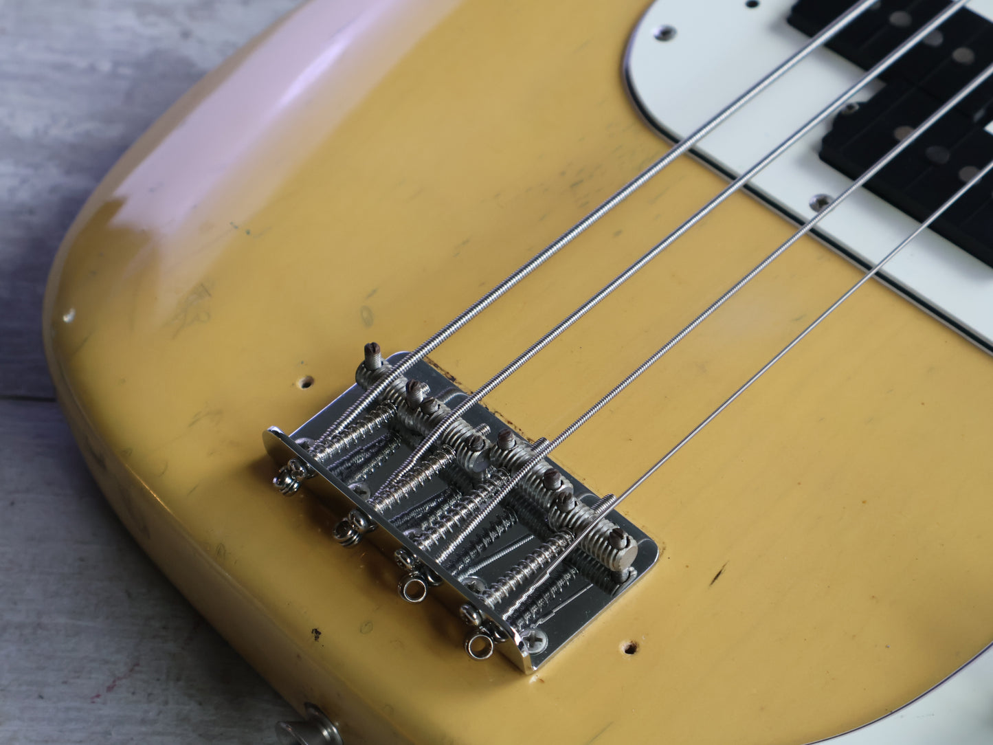 1983 Fernandes Japan RPB-70 Revival '59 Reissue Precision Bass (Blonde)