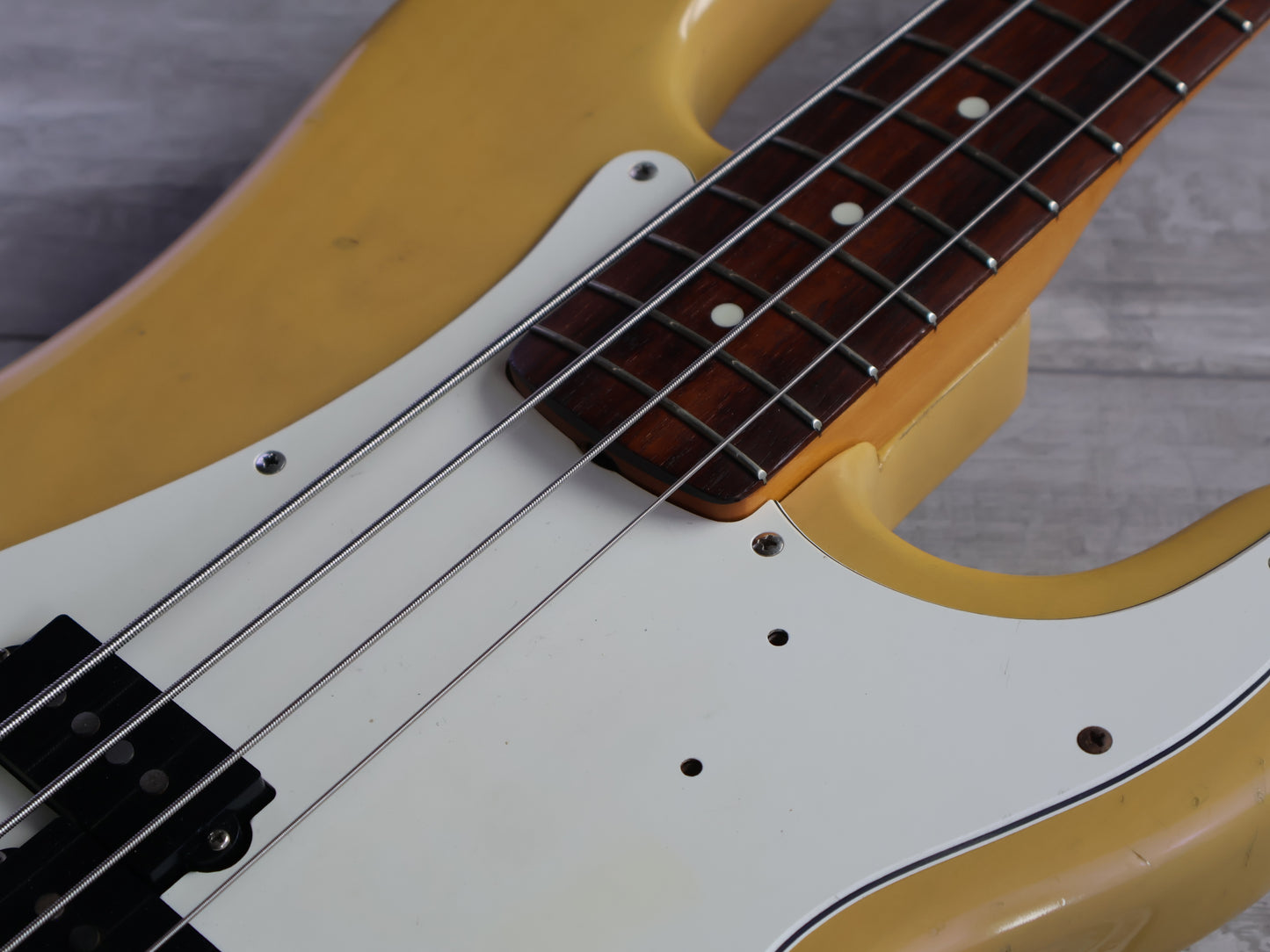 1983 Fernandes Japan RPB-70 Revival '59 Reissue Precision Bass (Blonde)