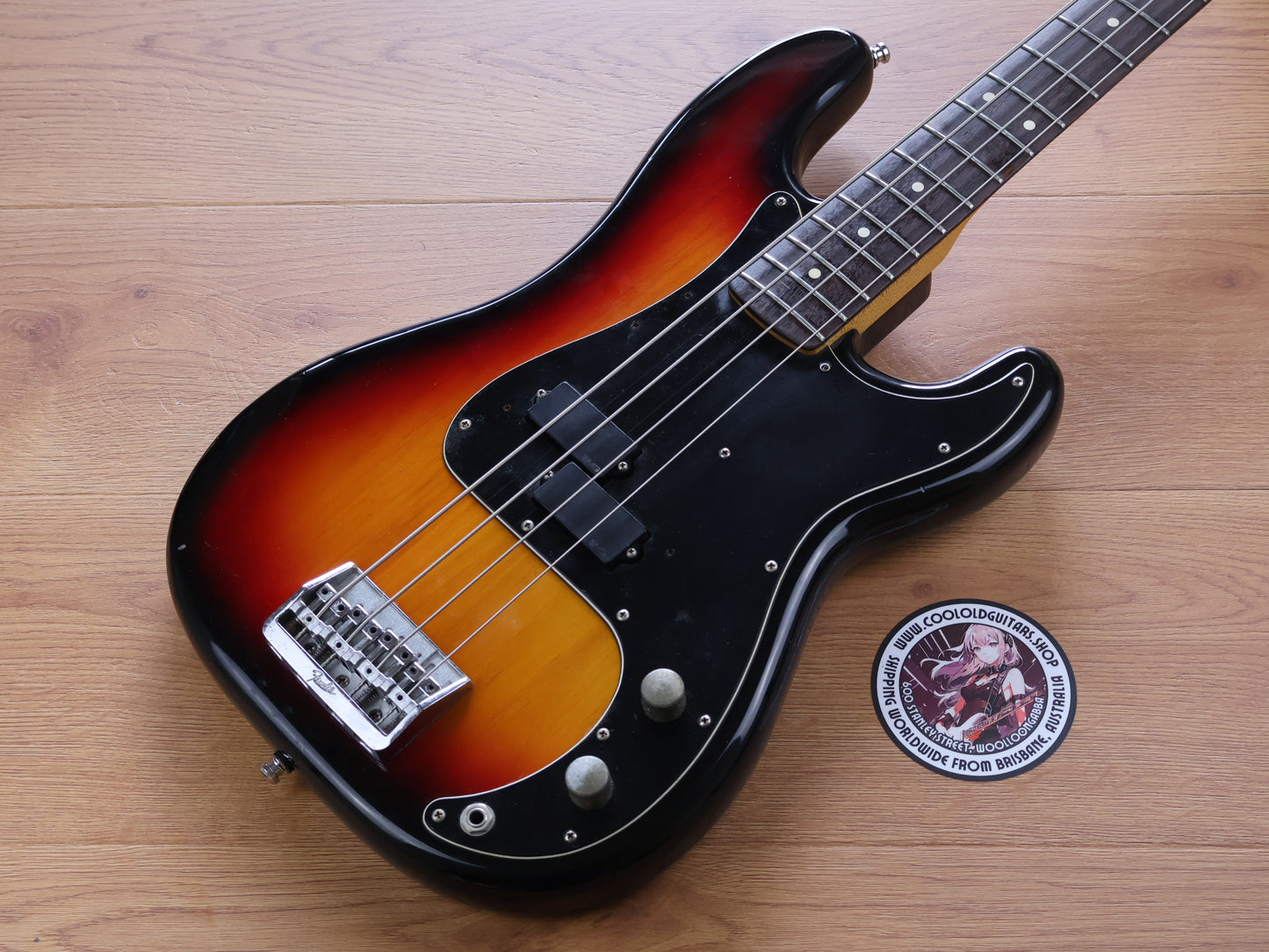 1983 Fender USA Elite I American Precision Bass w/EMG's (Sunburst)