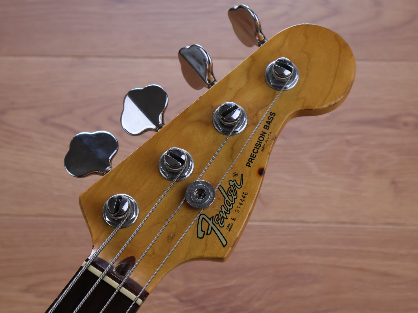 1983 Fender USA Elite I American Precision Bass w/EMG's (Sunburst)