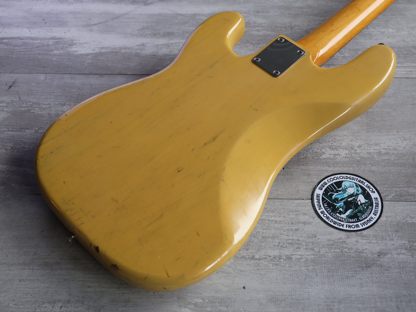 1983 Fernandes Japan RPB-70 Revival '59 Reissue Precision Bass (Blonde)