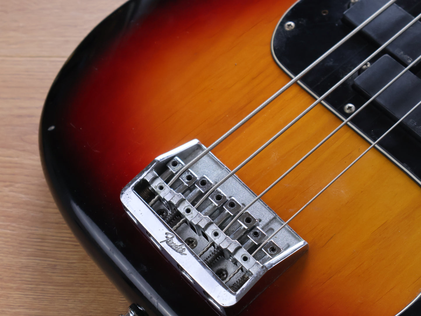 1983 Fender USA Elite I American Precision Bass w/EMG's (Sunburst)