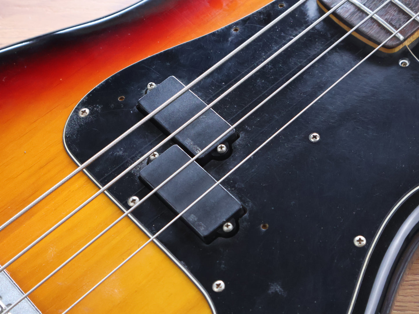 1983 Fender USA Elite I American Precision Bass w/EMG's (Sunburst)