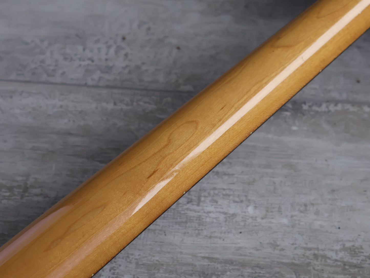 1980's ESP Japan "Oldie Custom Model" Custom Order PJ Precision Bass w/EMG's (Transparent Red)