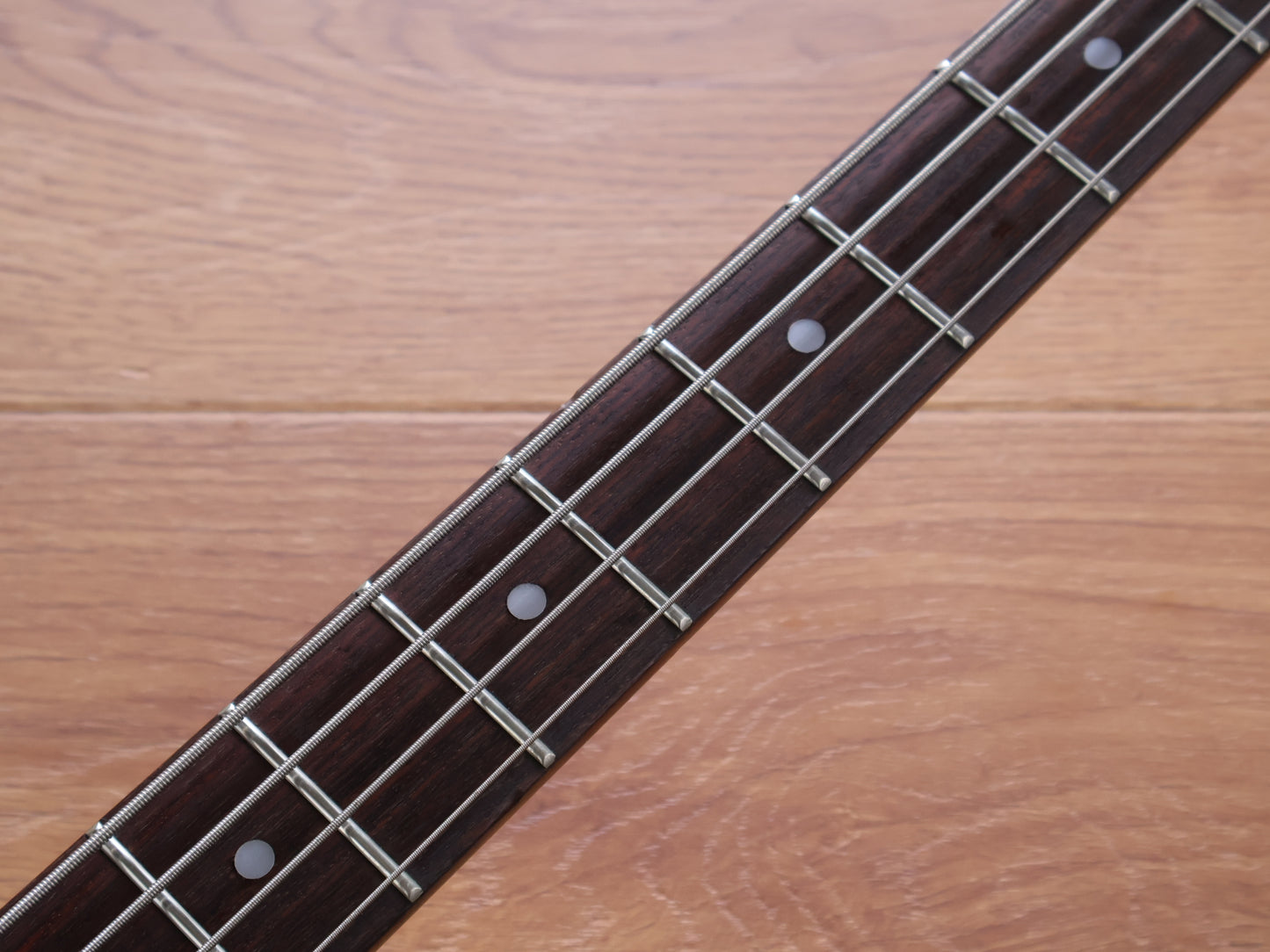 1987 BC Rich Japan NJ Series MB-20 Mockingbird Bass w/Varitone (Vintage White)