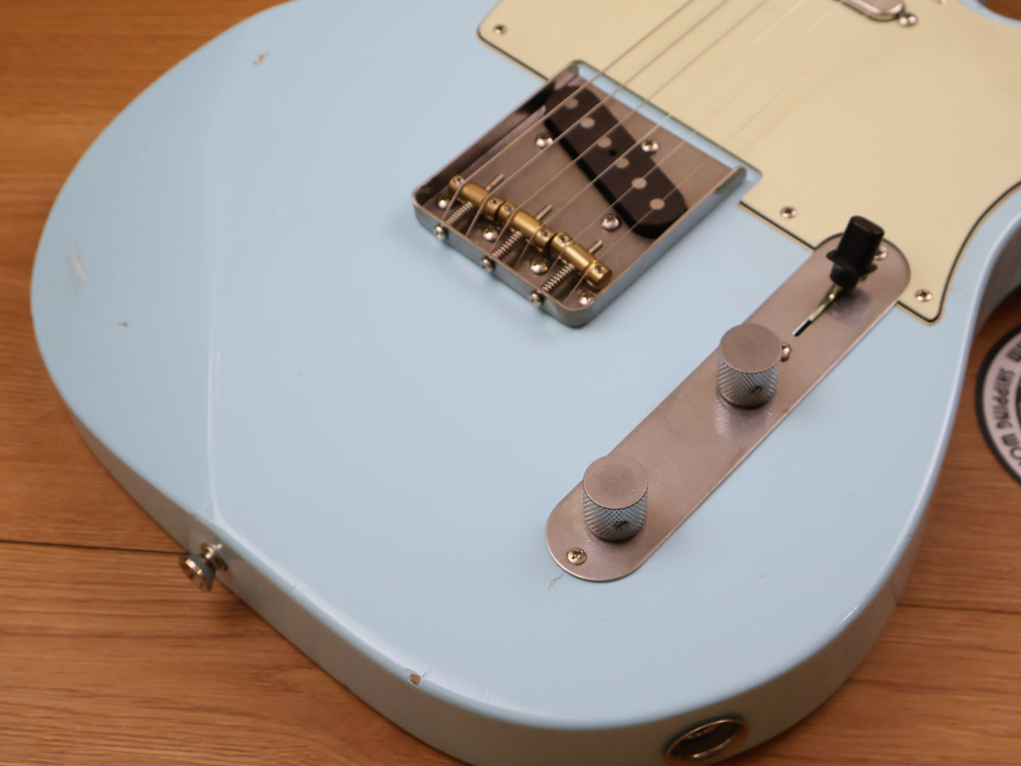 Nash Guitars T-63 Telecaster Reissue (Nitro Daphne Blue Relic)