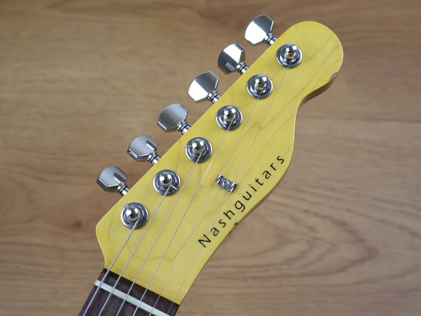 Nash Guitars T-63 Telecaster Reissue (Nitro Daphne Blue Relic)