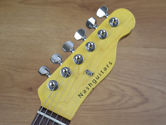Nash Guitars T-63 Telecaster Reissue (Nitro Daphne Blue Relic)