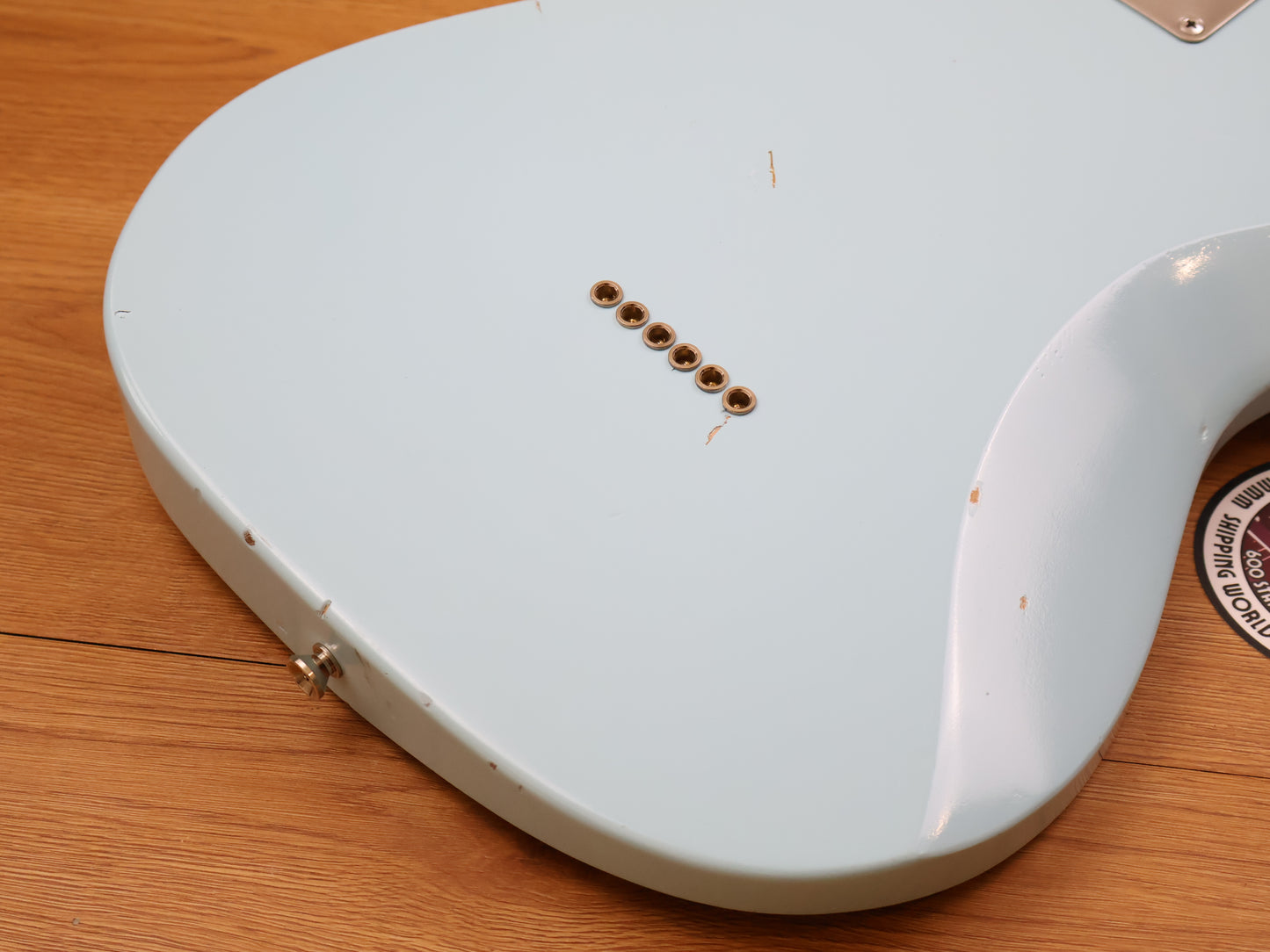 Nash Guitars T-63 Telecaster Reissue (Nitro Daphne Blue Relic)