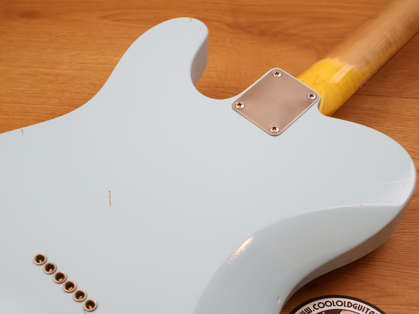 Nash Guitars T-63 Telecaster Reissue (Nitro Daphne Blue Relic)