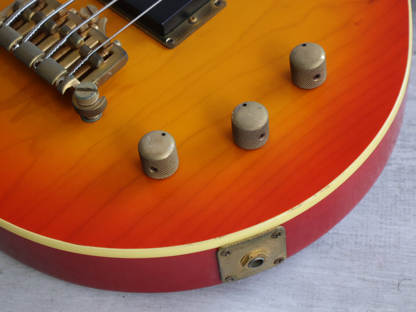 1980's Rockoon (by Kawai Japan) RCB-69 Les Paul Bass (Sunburst)