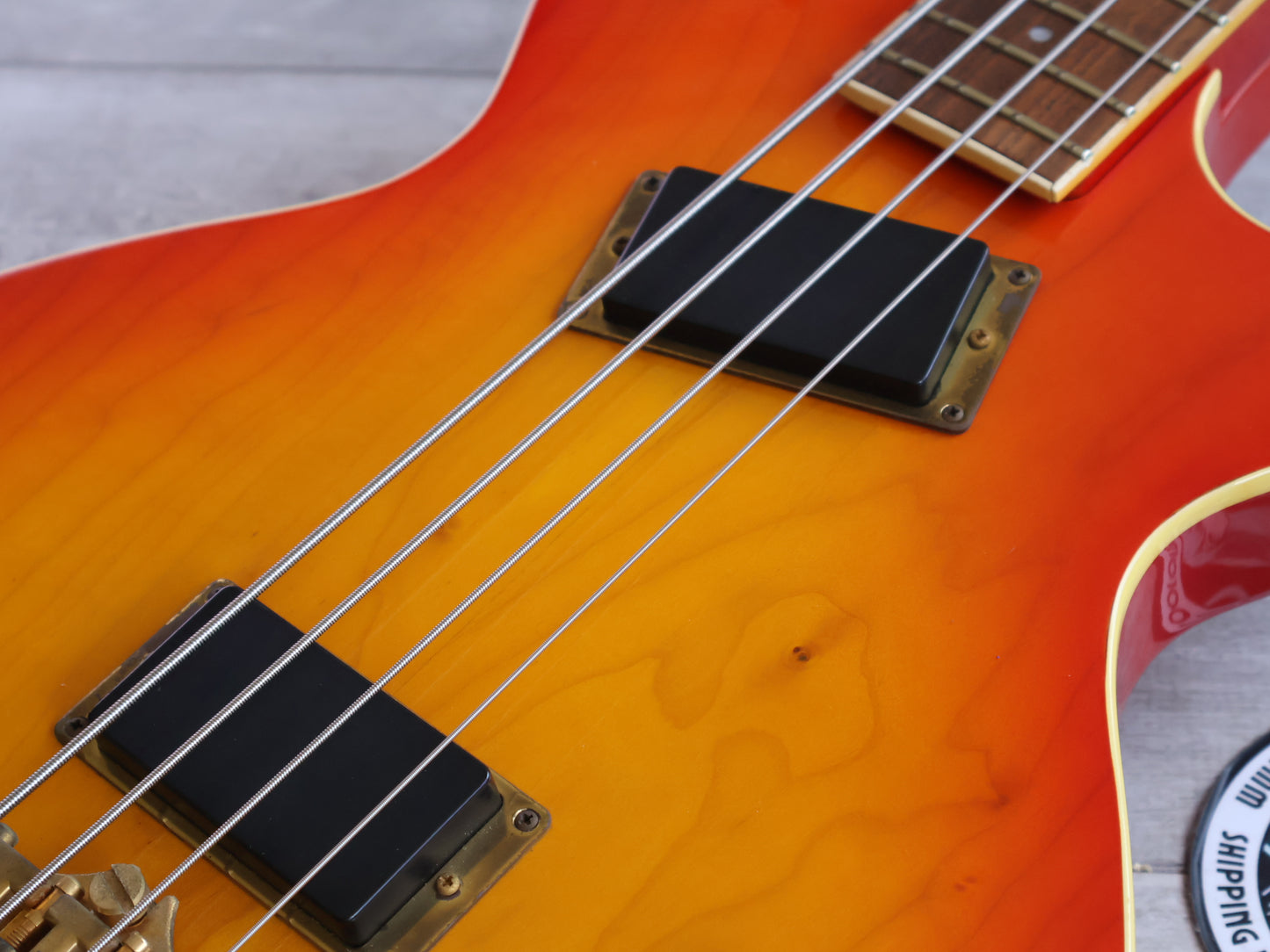 1980's Rockoon (by Kawai Japan) RCB-69 Les Paul Bass (Sunburst)