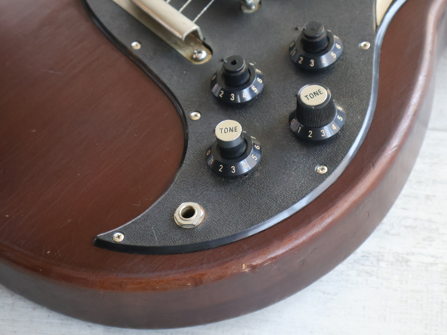 1973 Yamaha Japan SG-35 Double Cutaway SG (Wine Red)