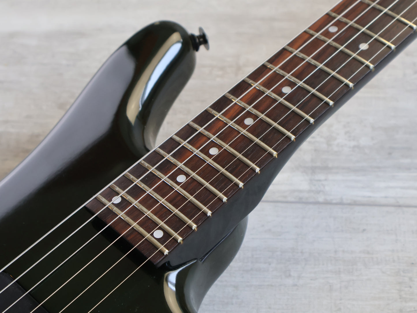 1987 Greco Japan NYS-65 Electric Guitar (Black)