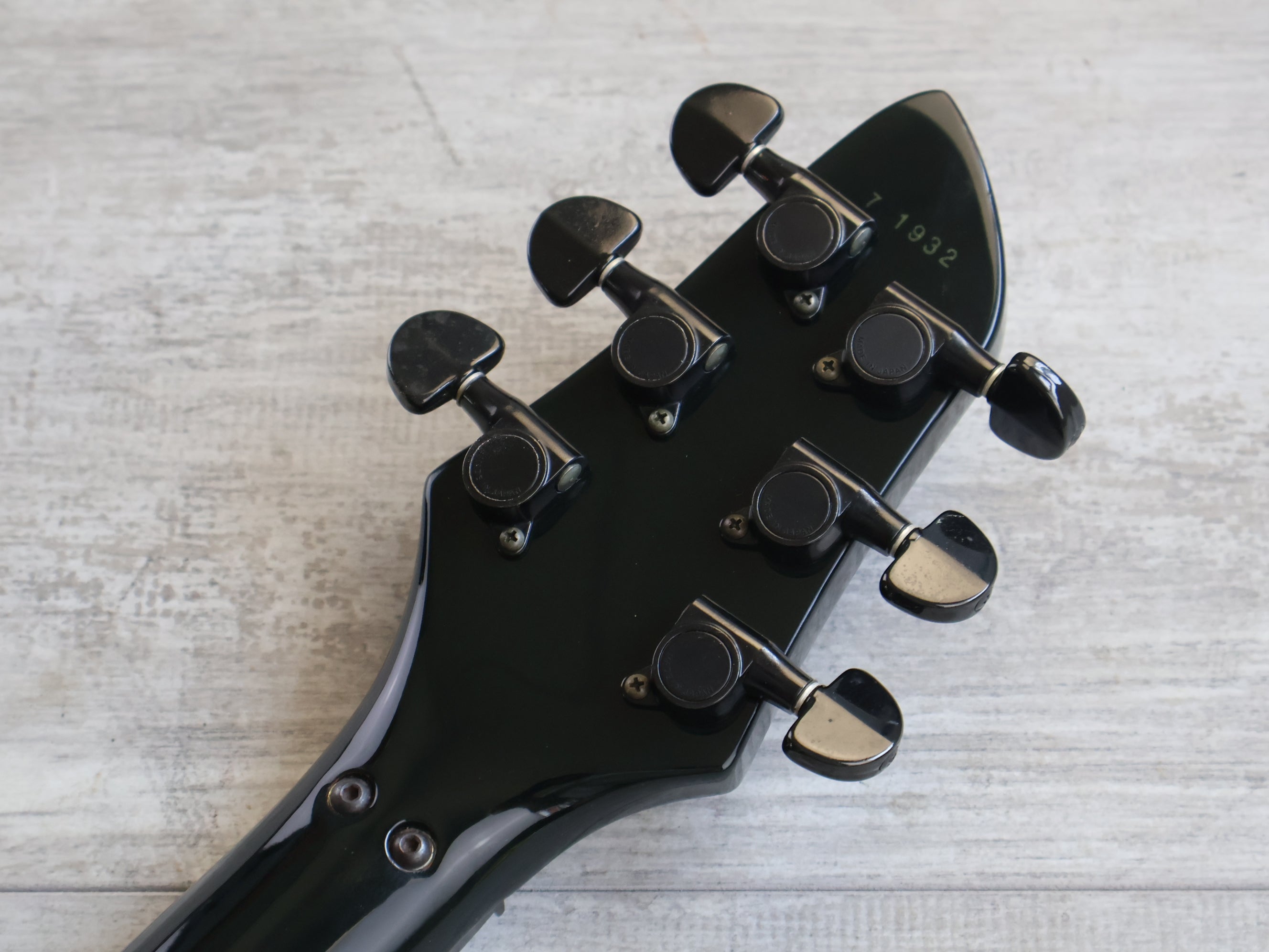 1987 Greco Japan NYS-65 Electric Guitar (Black) – Cool Old Guitars