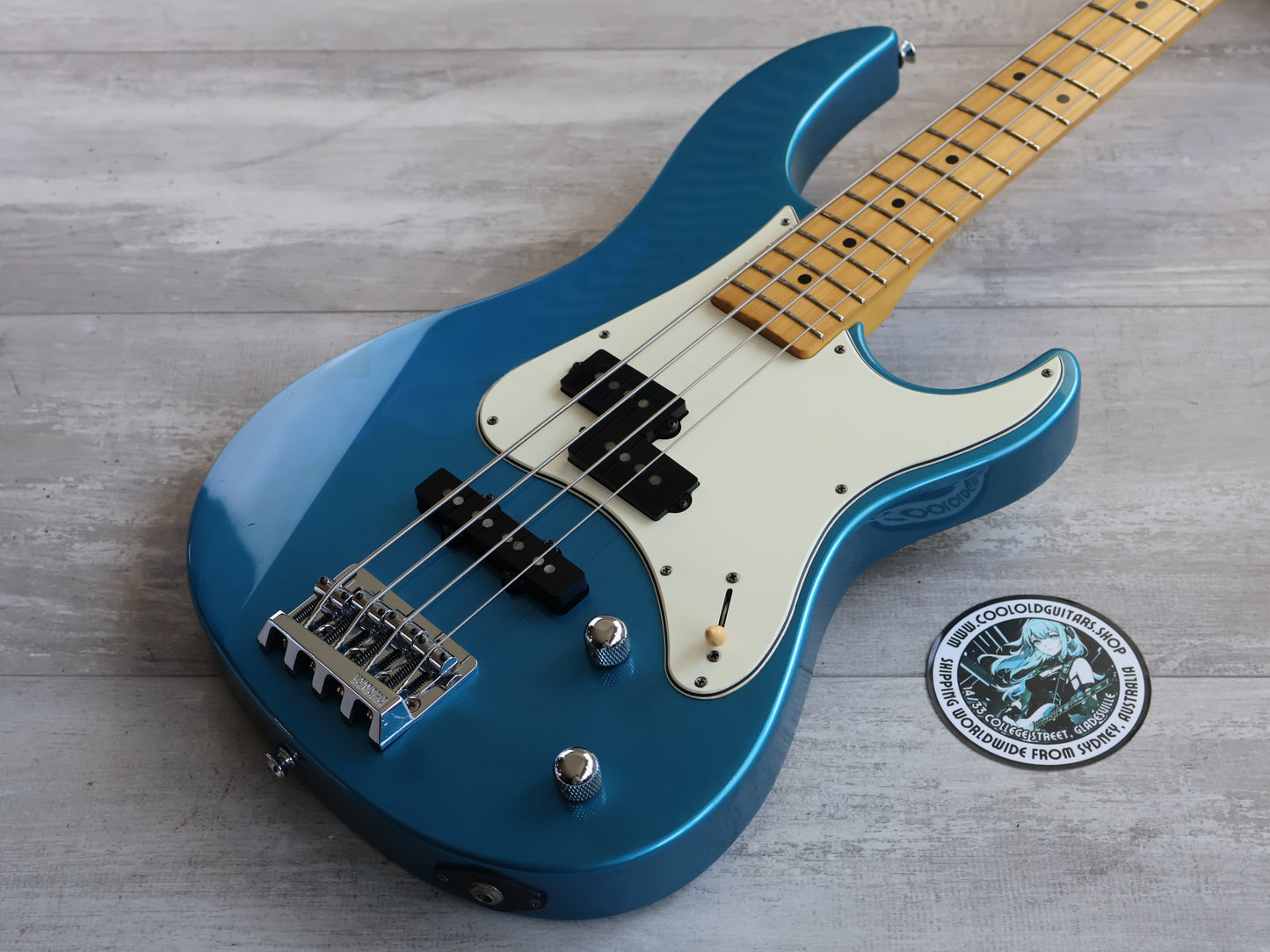 1990's Yamaha Attitude 65 M Bass (Metallic Blue)