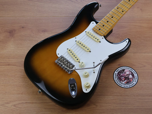 1991 Fender Japan ST57-500 '57 Reissue Vintage Stratocaster (Brown Sunburst)