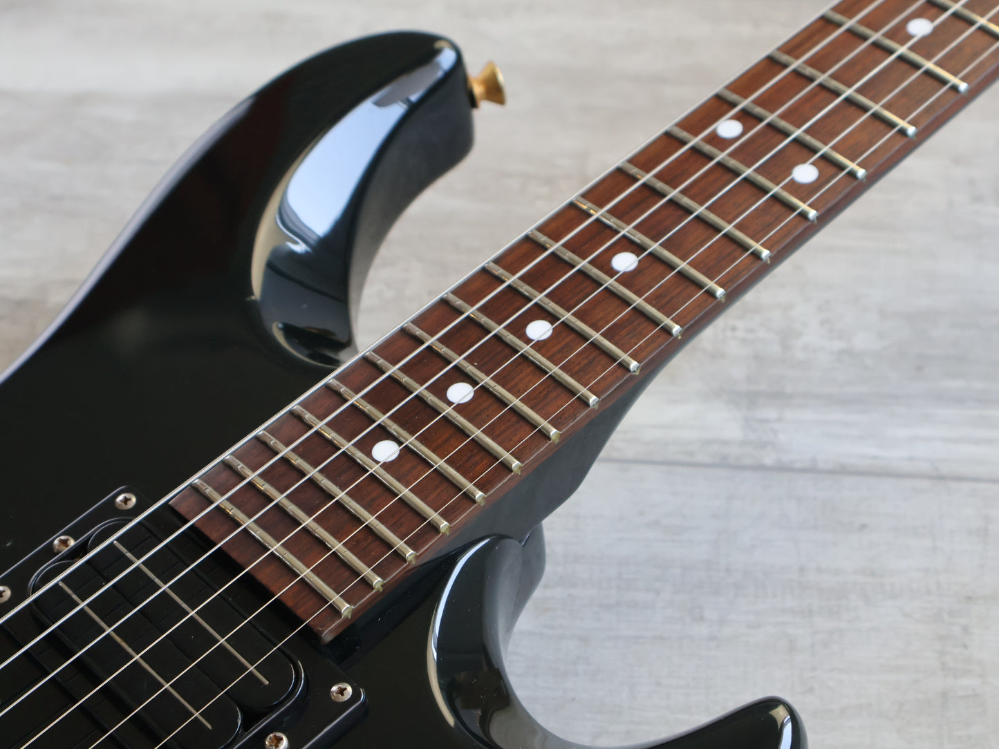 1990's Bill Lawrence (by Morris Japan) BY1R-60G HH Electric Guitar (Black)