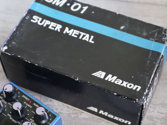 1980's Maxon Japan SM-01 Super Metal Distortion w/Box