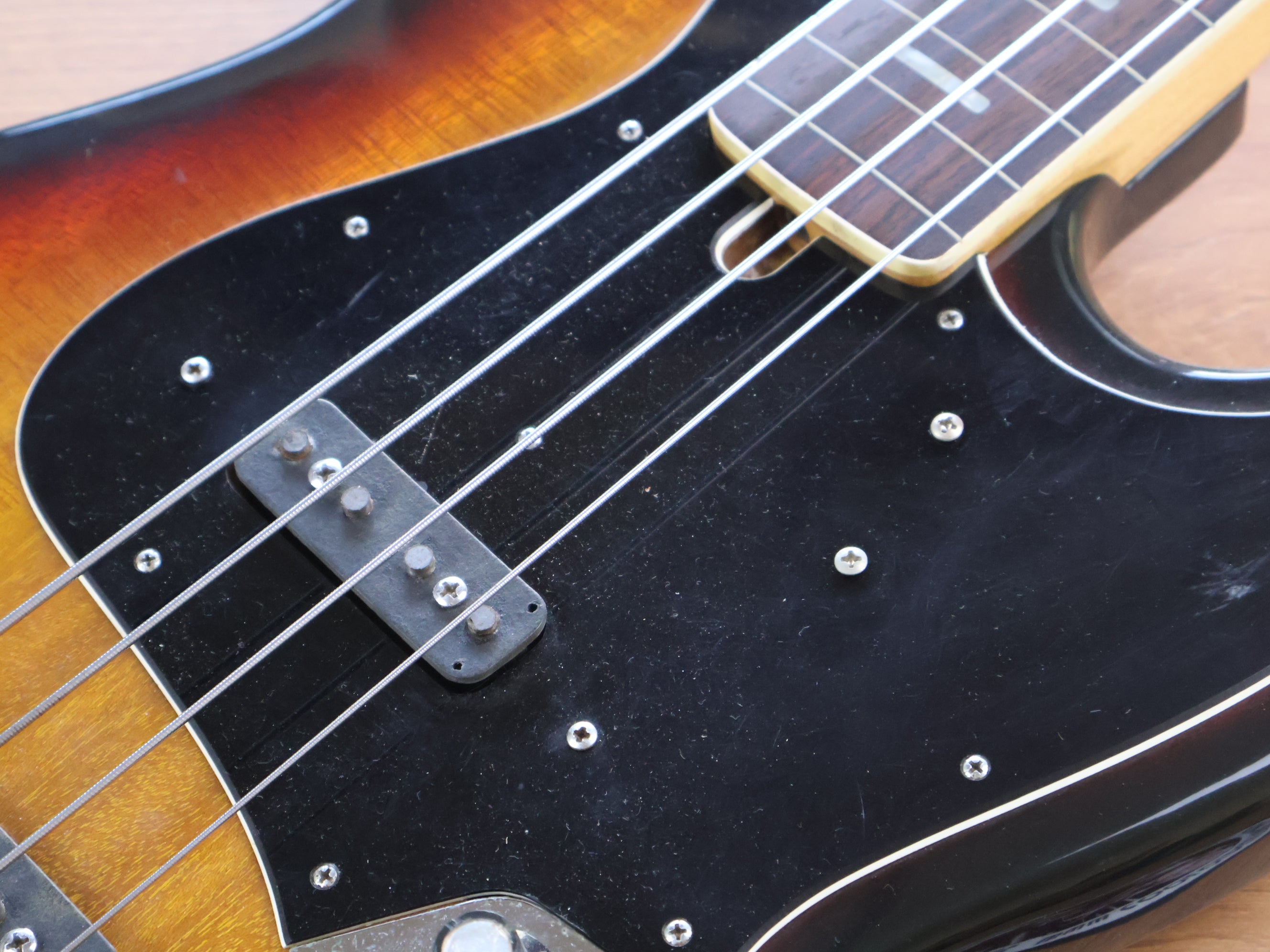 1975 Westminster Japan (Matsumoku) Fretless Jazz Bass (Sunburst