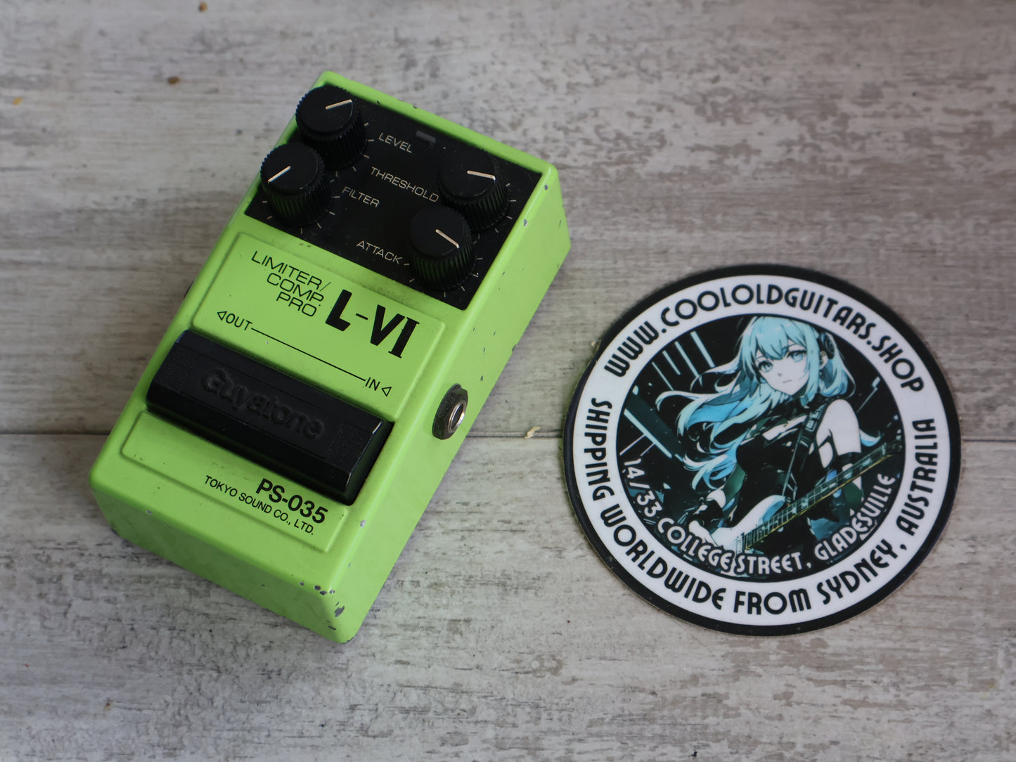 1987 Guyatone Japan PS-035 L-VI Limiter Compressor Pro