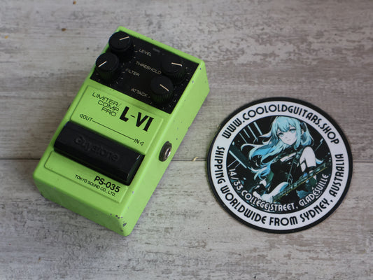 1987 Guyatone Japan PS-035 L-VI Limiter Compressor Pro
