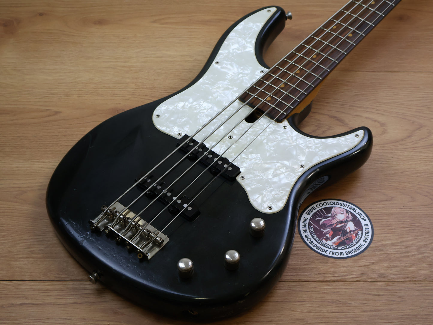 1990's Yamaha (by Warmoth USA) BB Limited 5-String Bass (Black)