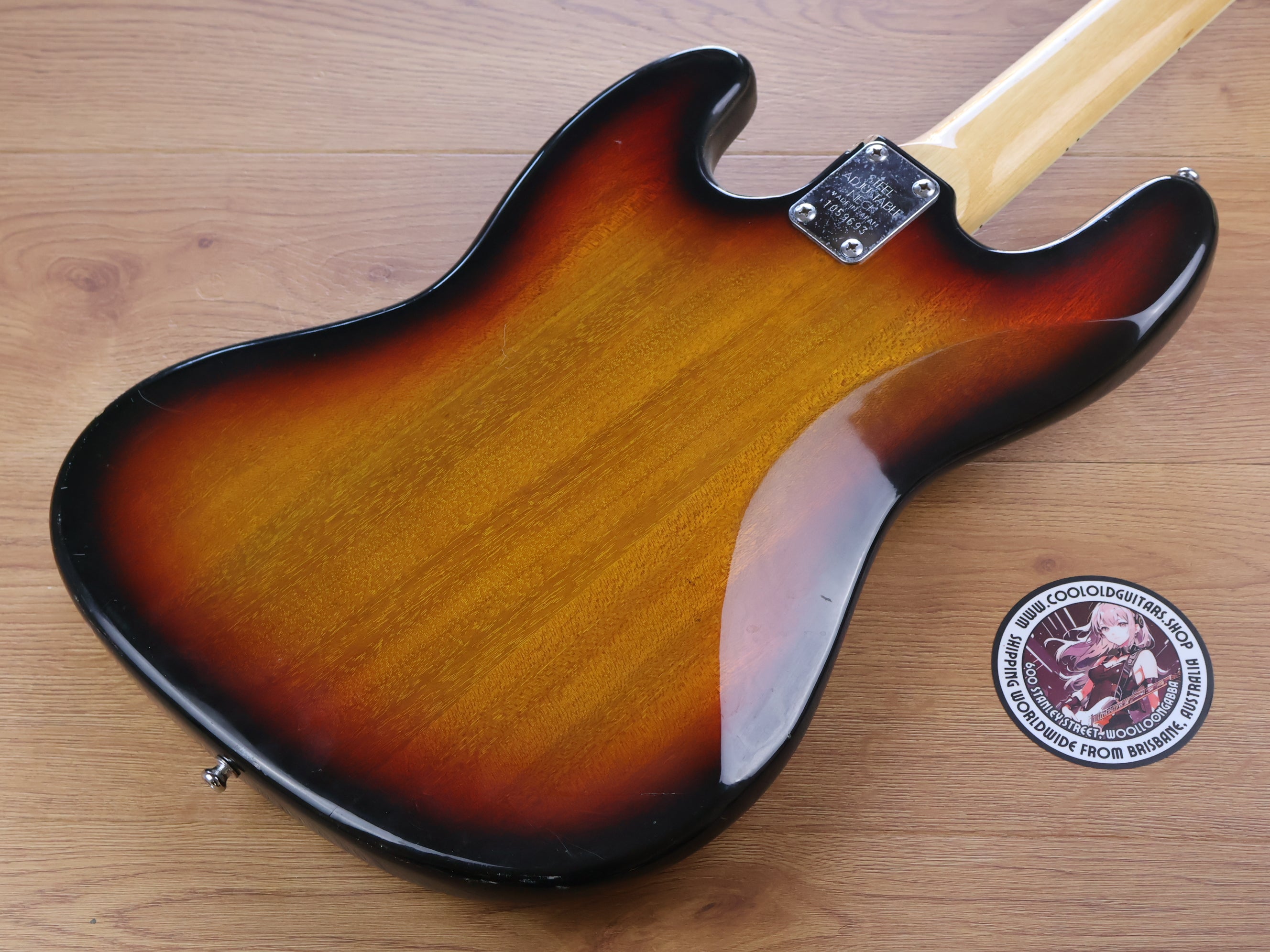 1975 Westminster Japan (Matsumoku) Fretless Jazz Bass (Sunburst