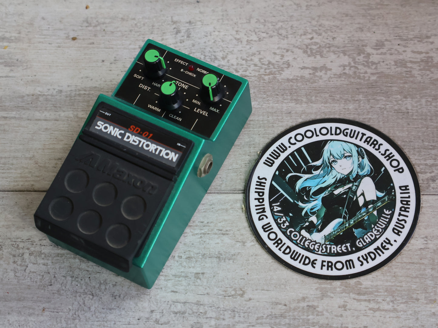 1980's Maxon Japan SD-01 Sonic Distortion