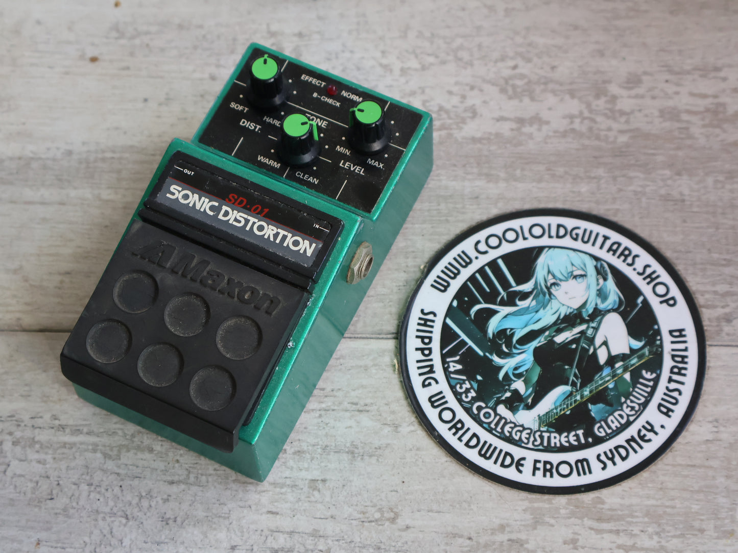 1980's Maxon Japan SD-01 Sonic Distortion