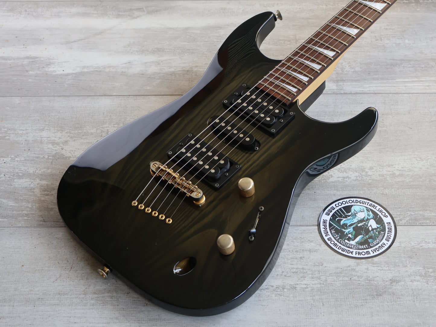 2000's Team GJ Japan by Grover Jackson Super Dinky (Charcoal Burst)