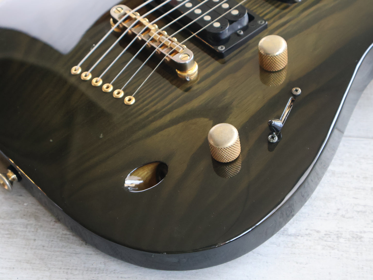 2000's Team GJ Japan by Grover Jackson Super Dinky (Charcoal Burst)