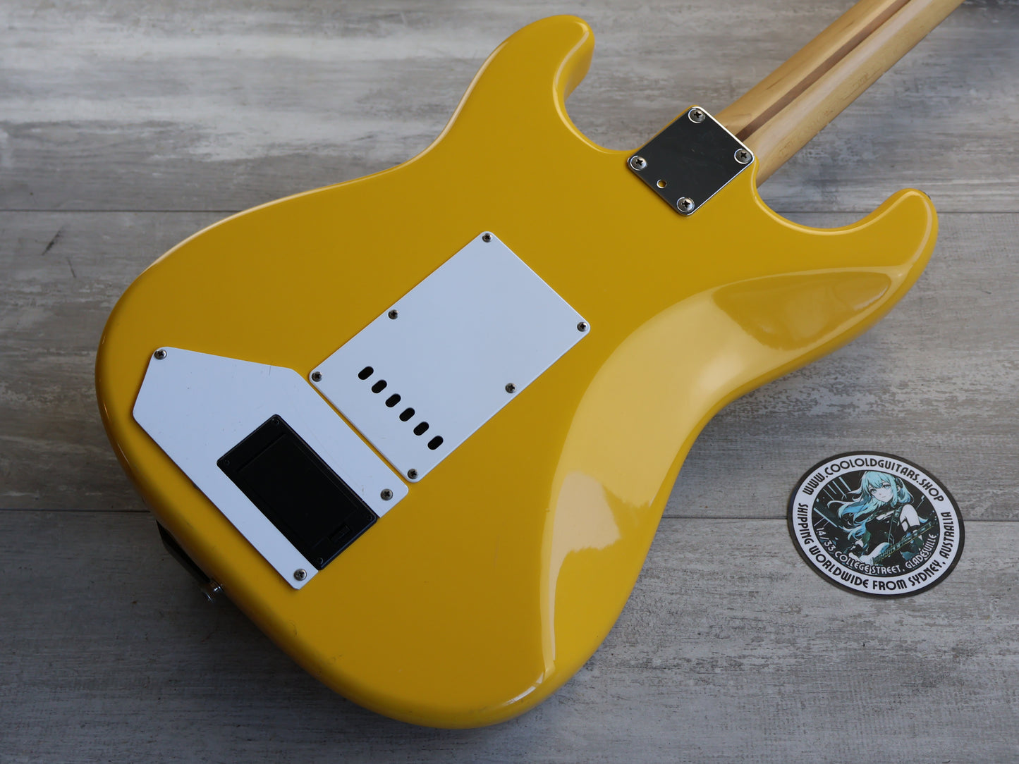 1980's Fender Stratocaster w/Sustainer & Roland GK-2A (Graffiti Yellow)