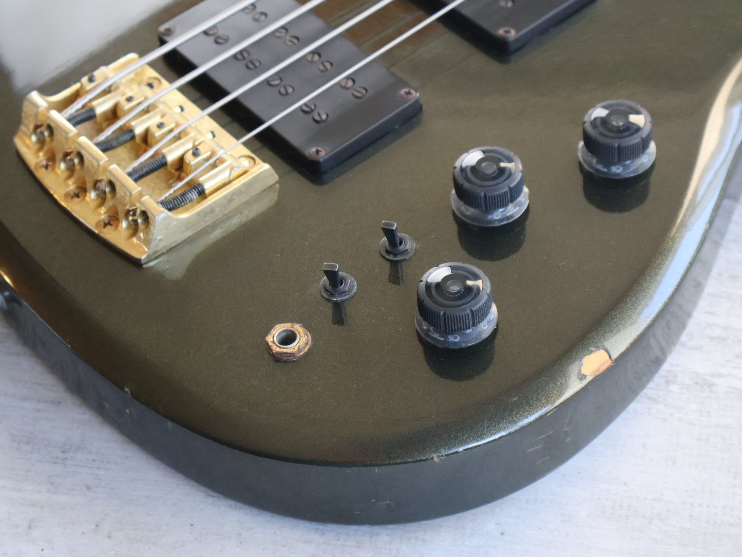 1984 Ibanez Japan RB824 Roadstar II Bass (Metallic Black)