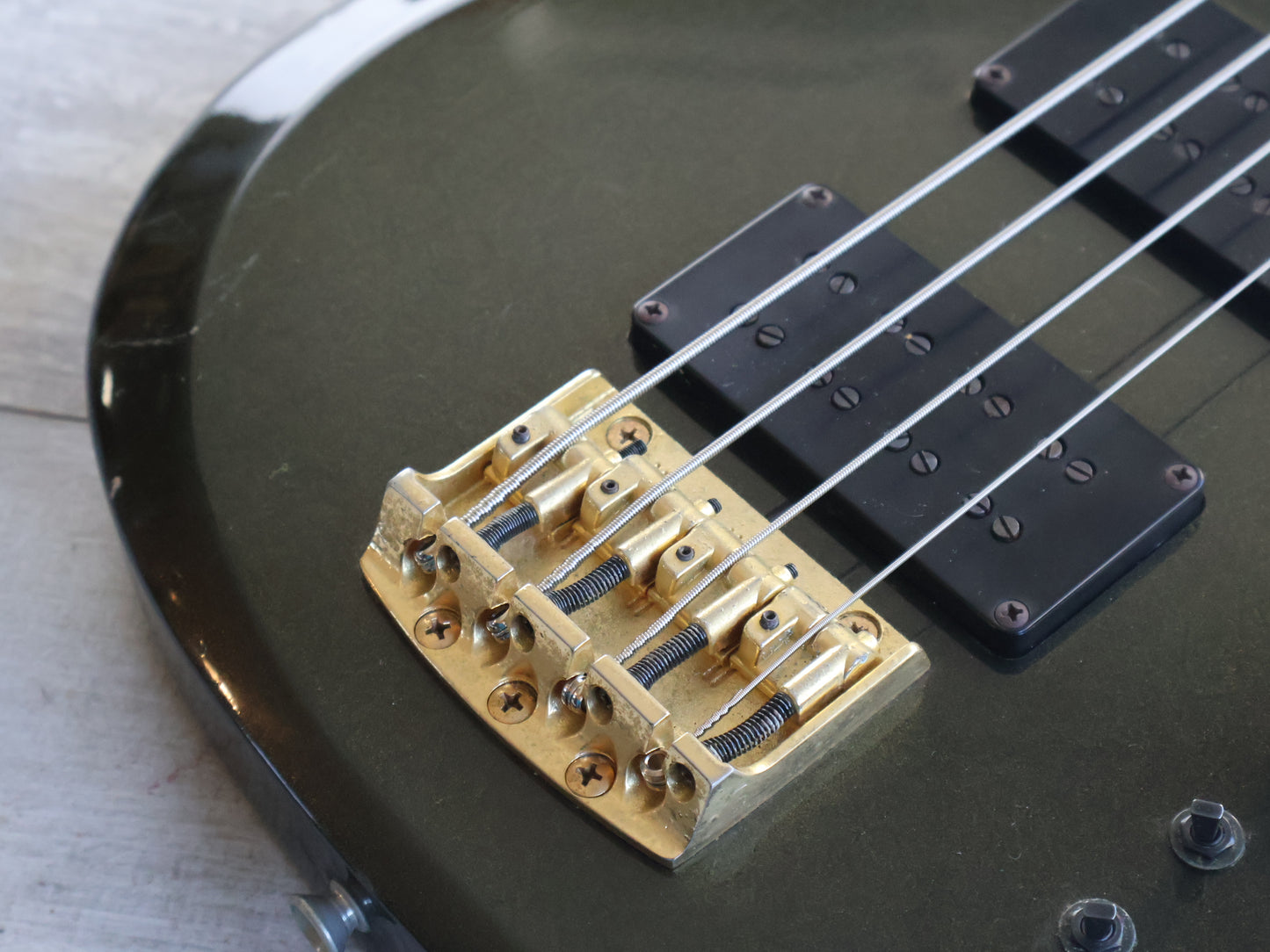 1984 Ibanez Japan RB824 Roadstar II Bass (Metallic Black)