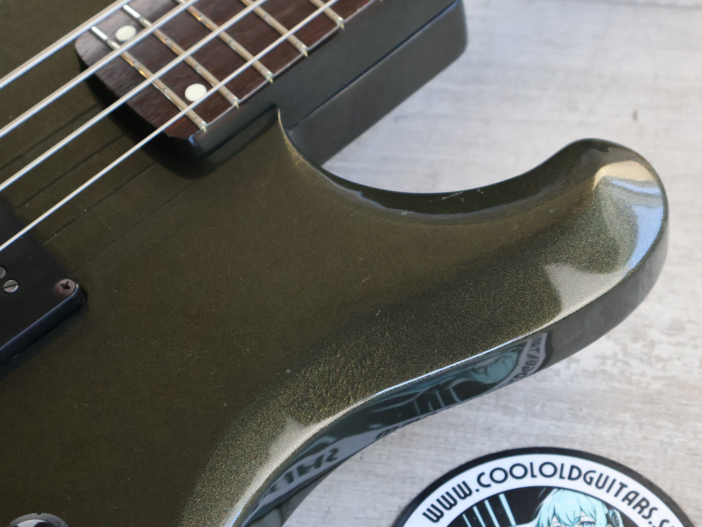 1984 Ibanez Japan RB824 Roadstar II Bass (Metallic Black)