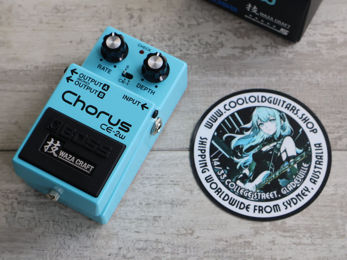 Boss CE-2W WAZA Chorus Pedal