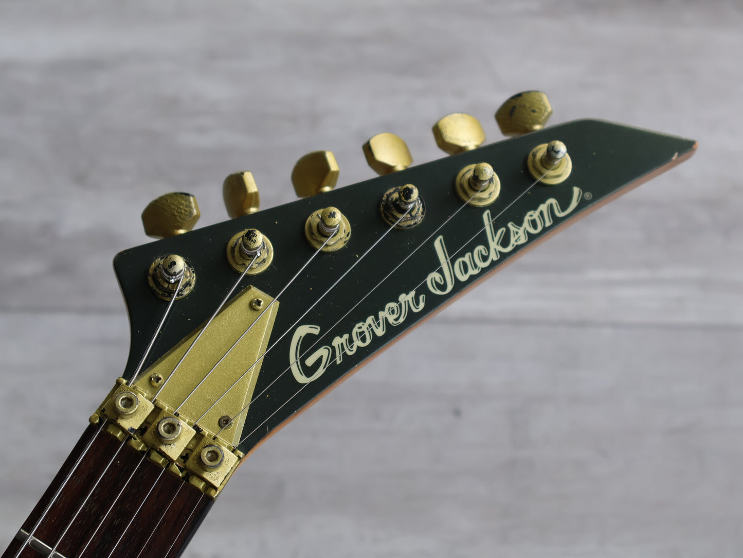 1996 Grover Jackson Japan AD A-53 Arched Dinky (Gun Metal Grey)