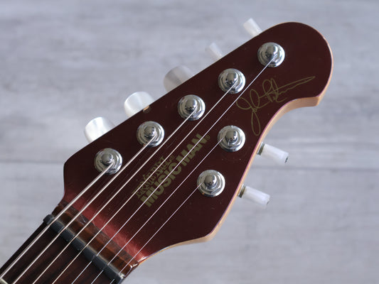 2009 Ernie Ball Music Man JP7 John Petrucci 7-String w/Piezo (Cabernet Pearl)