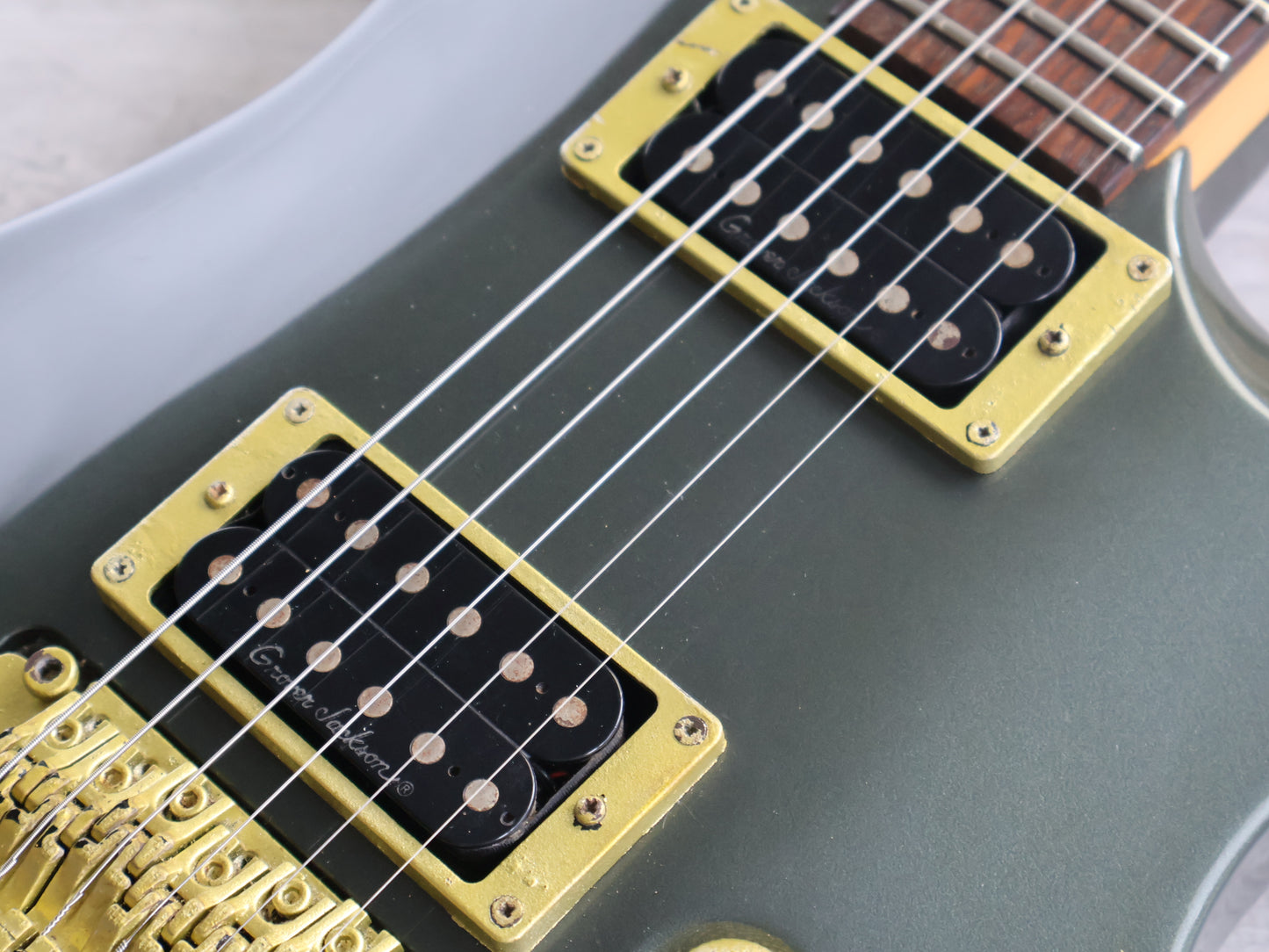 1996 Grover Jackson Japan AD A-53 Arched Dinky (Gun Metal Grey)