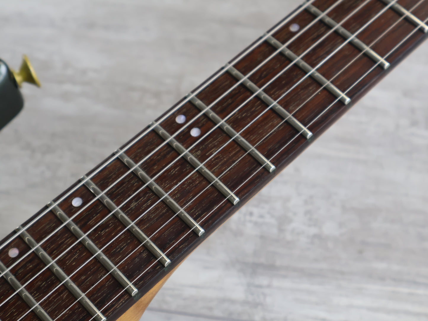 1996 Grover Jackson Japan AD A-53 Arched Dinky (Gun Metal Grey)