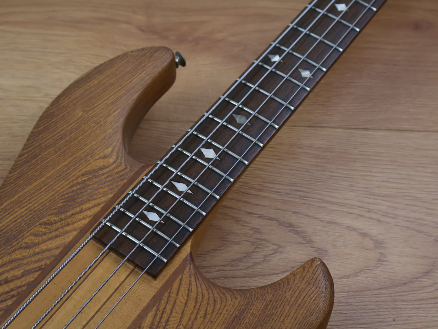 1979 Aria Pro II Japan TSB-550 Neckthrough Bass (Natural)