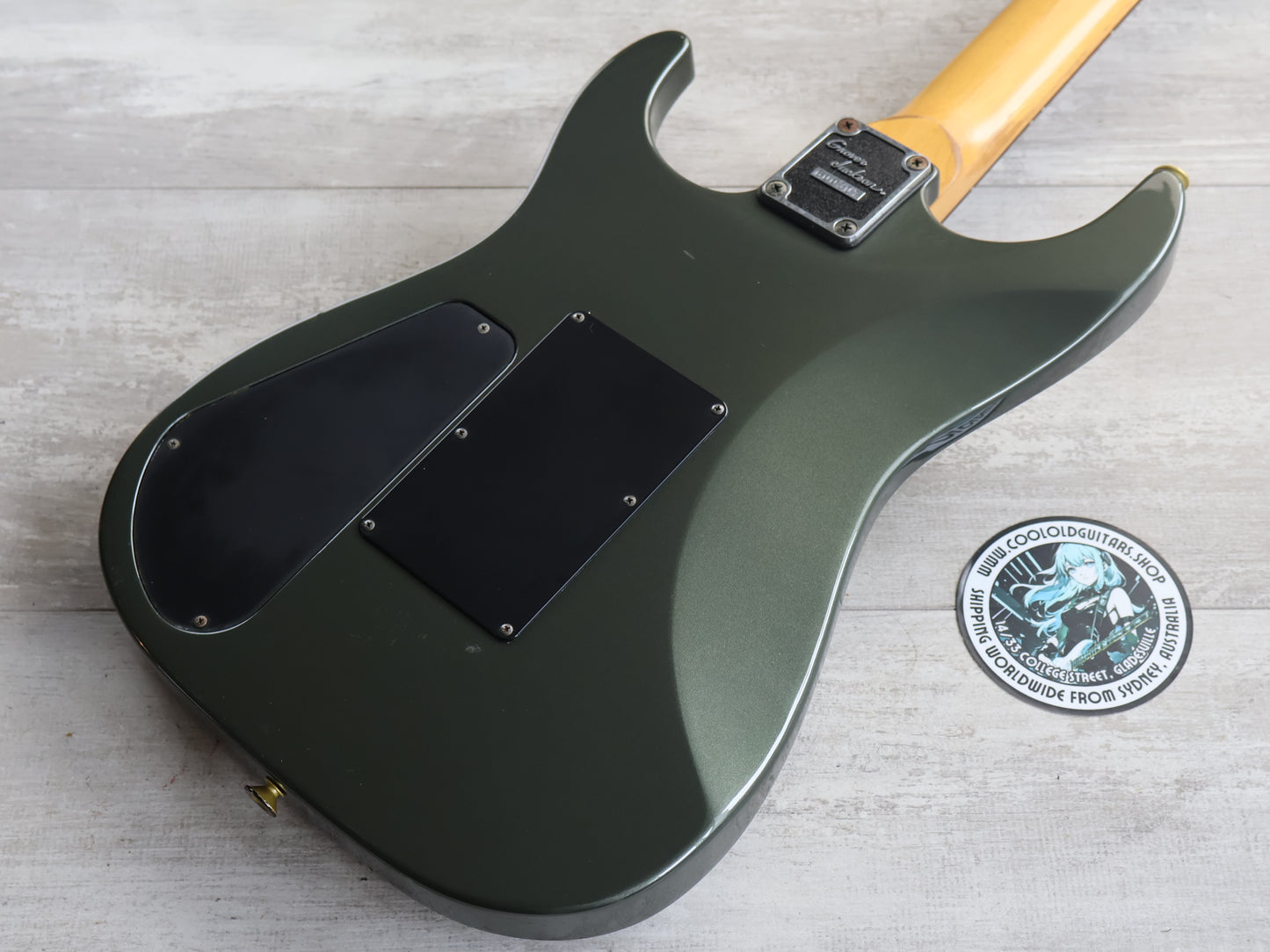 1996 Grover Jackson Japan AD A-53 Arched Dinky (Gun Metal Grey)