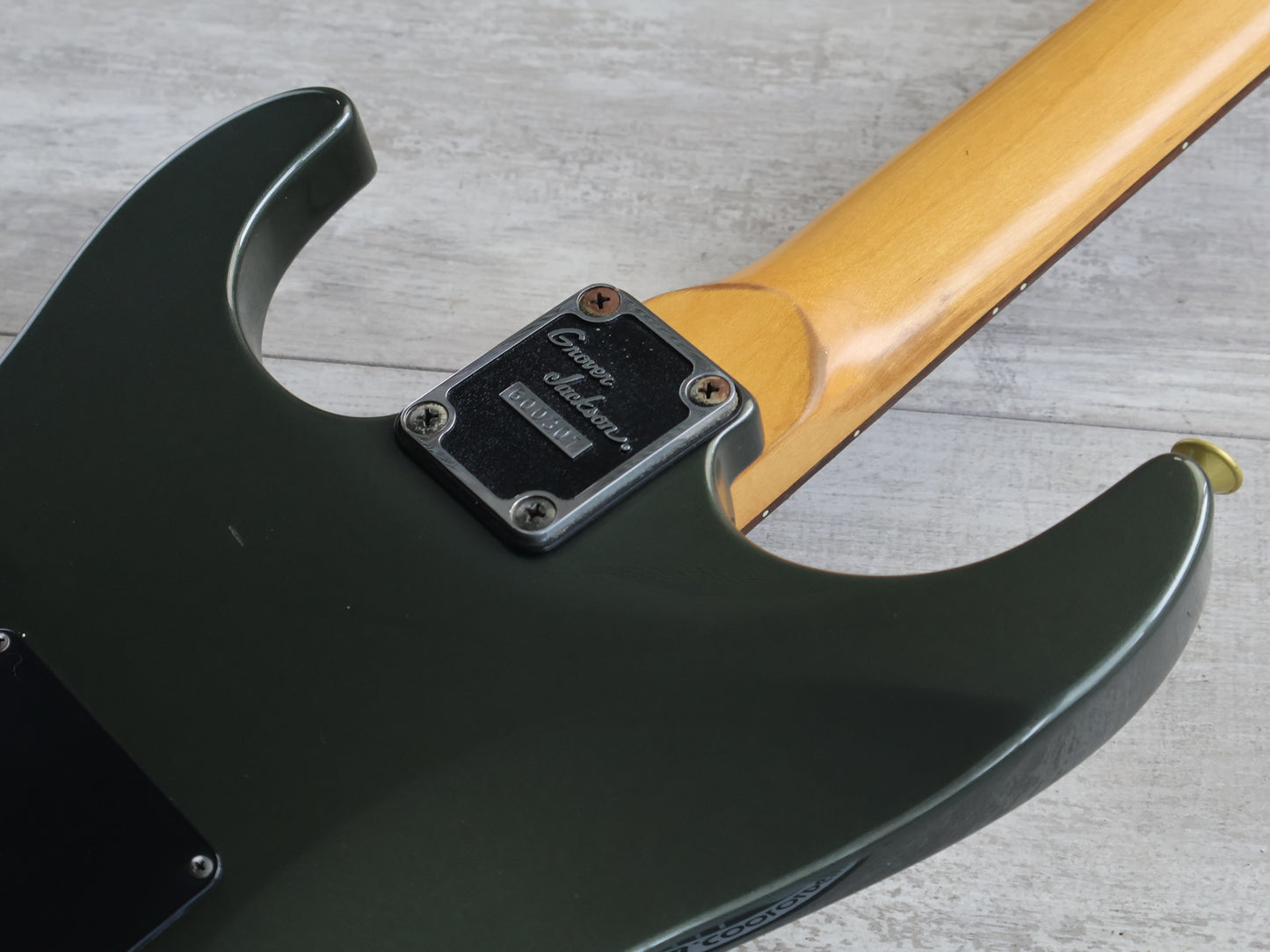 1996 Grover Jackson Japan AD A-53 Arched Dinky (Gun Metal Grey)