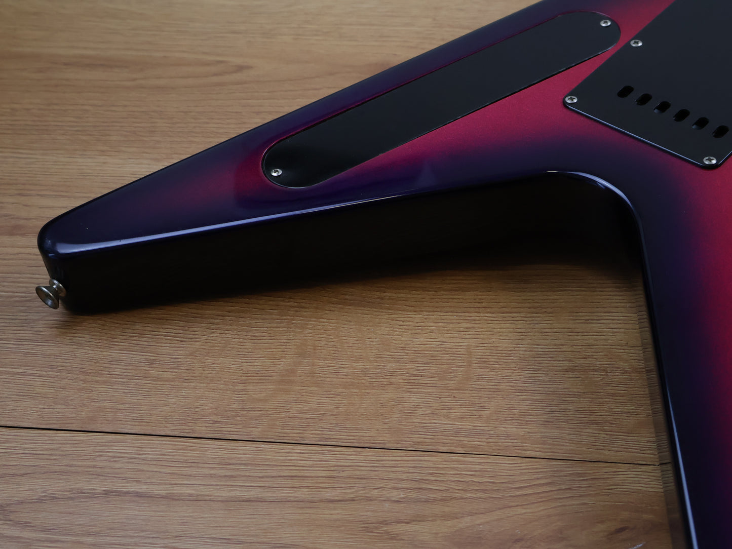 1980's Fernandes Japan "The Function" BSV Flying V (Pink Purple Burst)