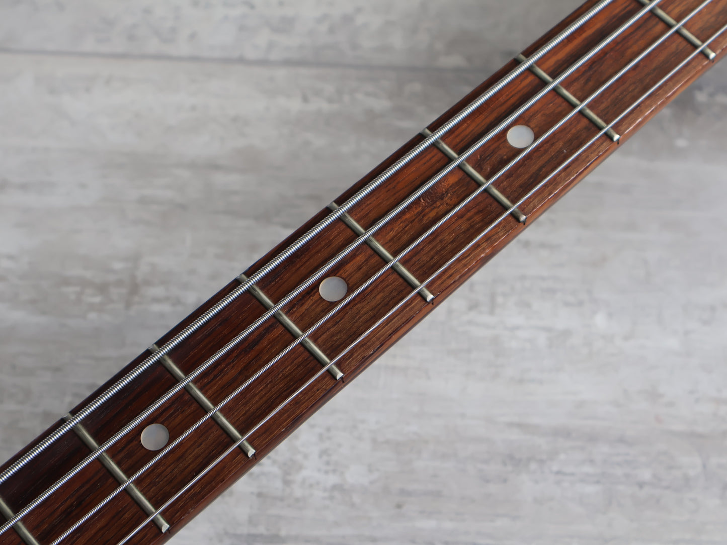 1973 Greco Japan EB-300 SG "EB" Short Scale Bass (Cherry Red)